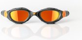 Zoggs Predator Flex Titanium Gris Noir Miroir Orange Coupe Régulière
