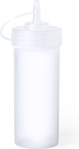 Doseerfles voor huisdieren - Waterfles - Met schroefdop - 300 ml - Transparant