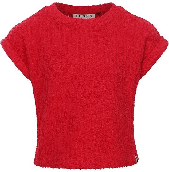 Meisjes t-shirt terry - Rood