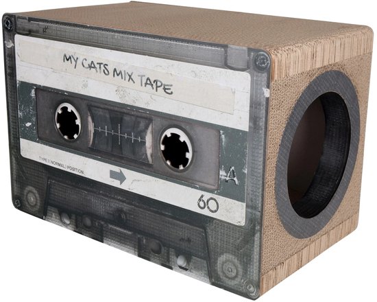 District 70 MIXTAPE Krabpaal - Zwart - L - 51 x 31 x 35 cm