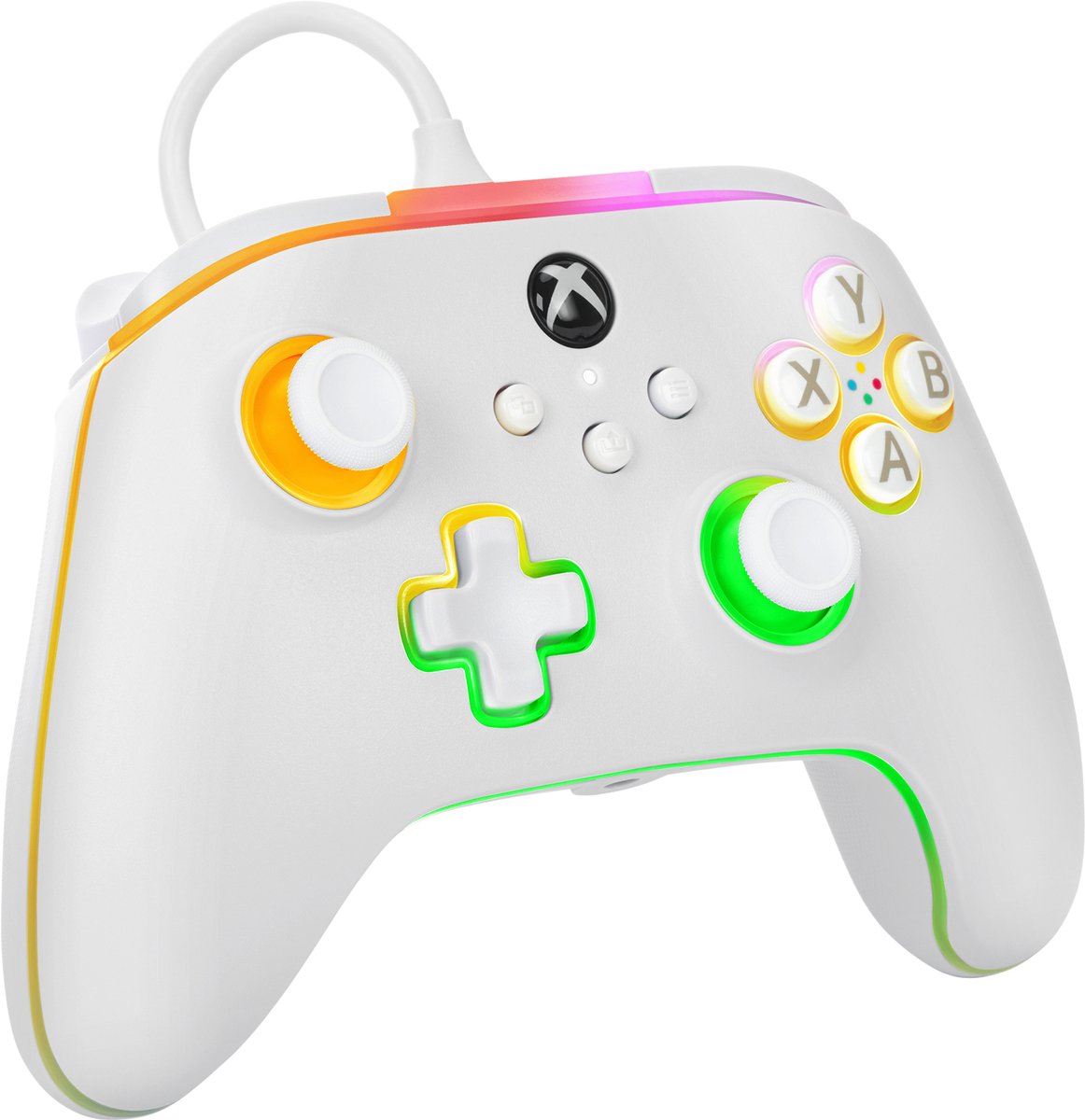 PowerA Advantage Bedrade Controller Xbox Series X|S met Lumectra - Wit – foto 3