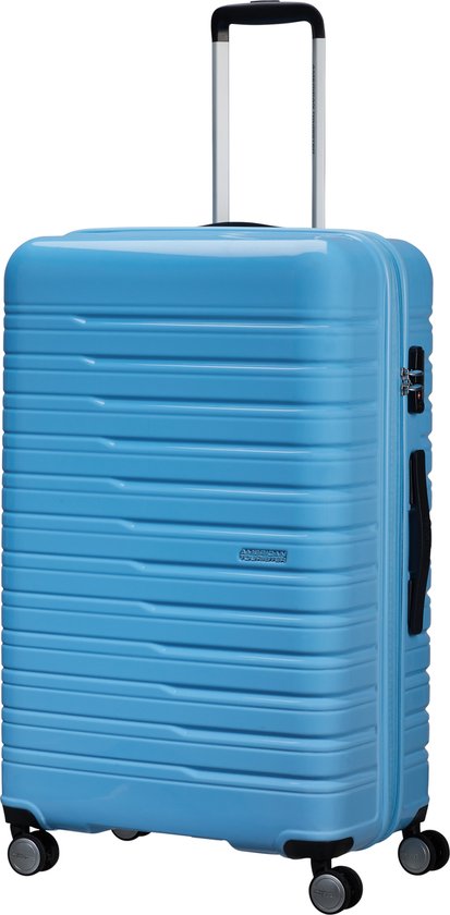 American Tourister Reiskoffer - Flashline POP spinner 78/29 (4wielen) Uitbreidbaar - 4.4 kg - Cloudyt Blue
