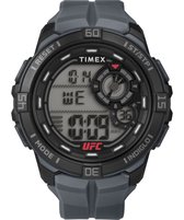Timex UFC Rush TW5M59300 Horloge - Siliconen - Grijs - Ø 52 mm
