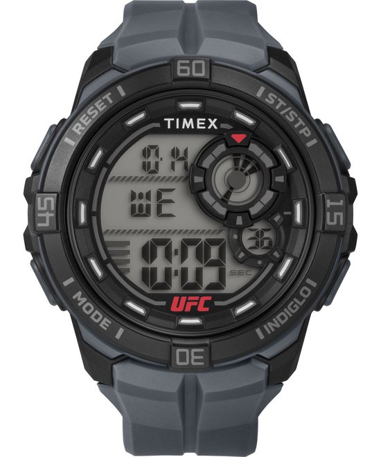 Montre Timex UFC Rush TW5M59300 - Siliconen - Grijs - Ø 52 mm