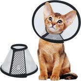 Kattenkegel | Hondenkegel | Verstelbare halsband voor dieren | Katten kegel | Chirurgische herstelband | Maat L