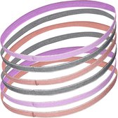 NIKE ACCESSOIRES - nike swoosh sport headbands 6 pk me - Roze-Multicolour