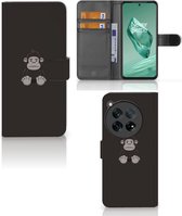 Telefoonhoesje Geschikt voor OnePlus 12 Wallet Book Case Verjaardagscadeau Gorilla