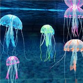 Kunstmatige Gloeiende Kwal voor Aquariumdecoratie - Realistisch Ontwerp - Fluorescerende Kleuren - Veilig voor Vissen - Gemakkelijk te Installeren - Onderhoudsvriendelijk
