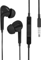 Nuvance - Écouteurs avec fil - Connexion Jack 3,5 mm - Écouteurs avec fil - Écouteurs intra- Ear avec fil et microphone - Zwart