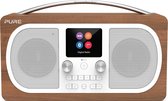 Pure - Evoke H6 DAB+ Radio met Bluetooth, Walnut