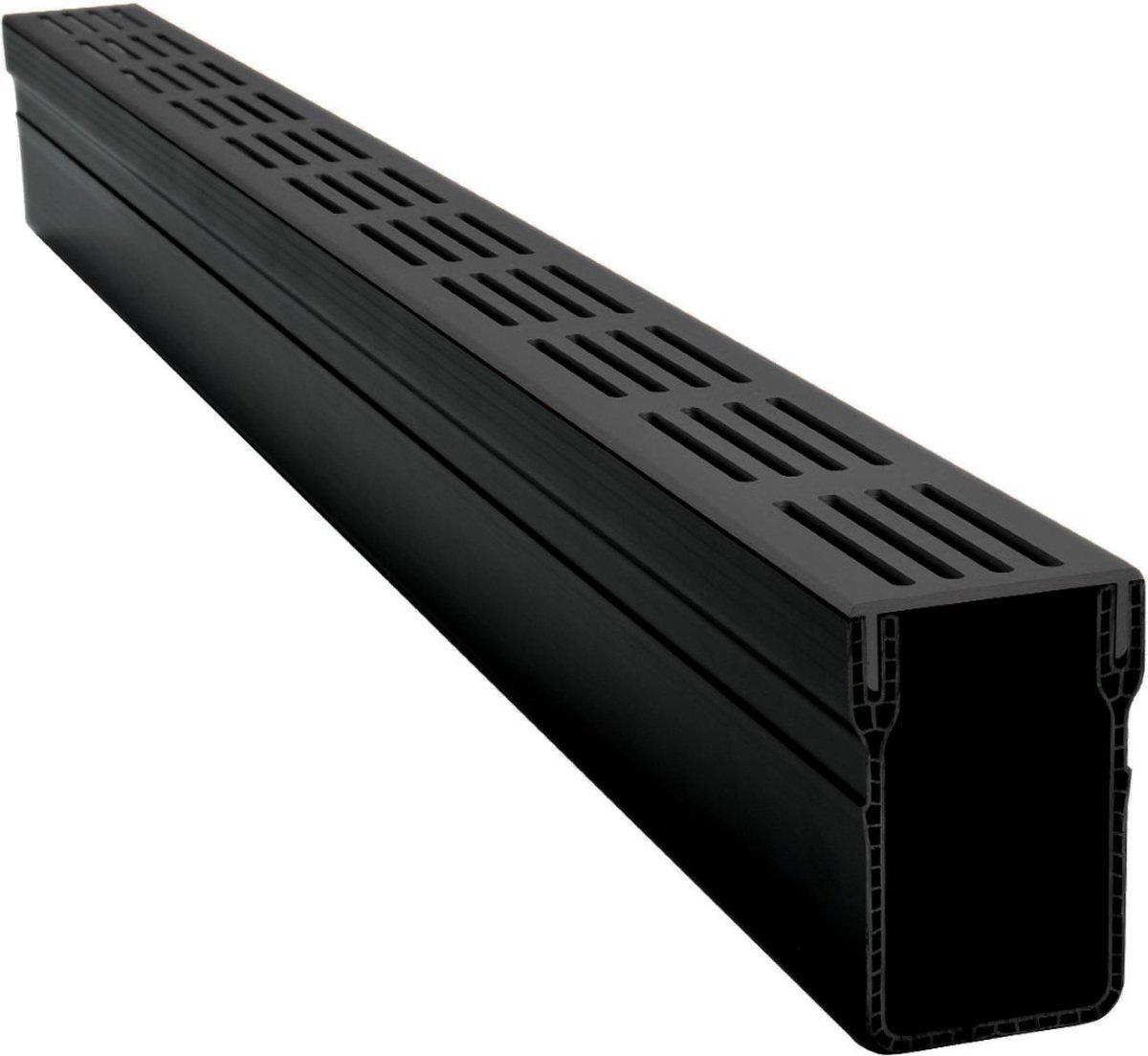 Garden Drain goot (Zwart)