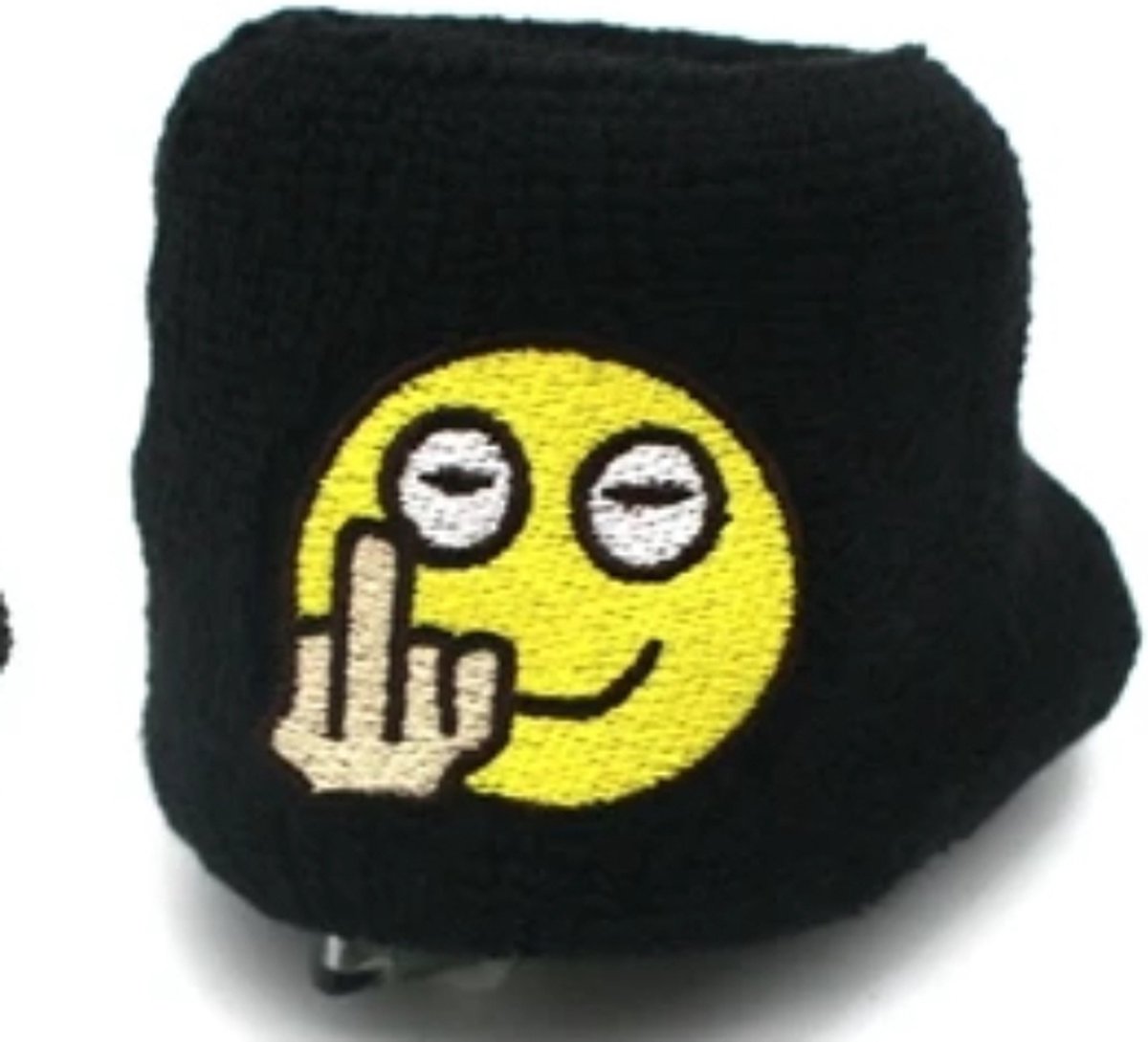 Smiley - Remvloeistof Reservoir Cover - Motor - Scooter - Brommer - Universeel – Cilinder