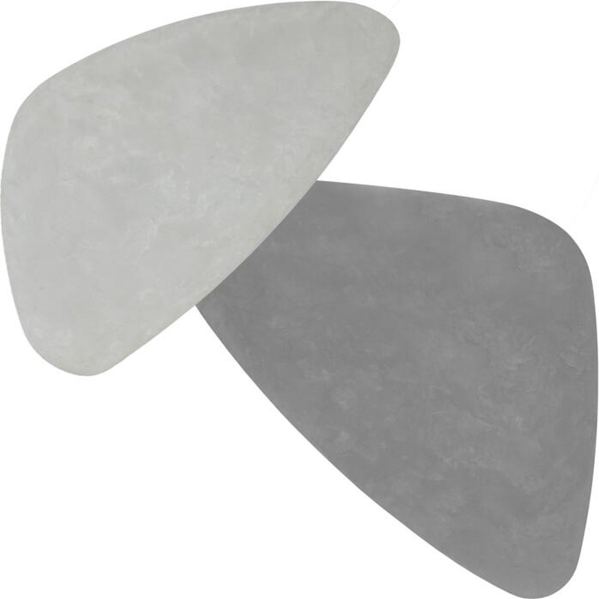 DTP Home Salontafel Plectro Air Driehoek Mortex – 100x60x34 cm