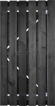 Arizona Deur met verstelbaar zwart stalen frame 100 x 195 cm