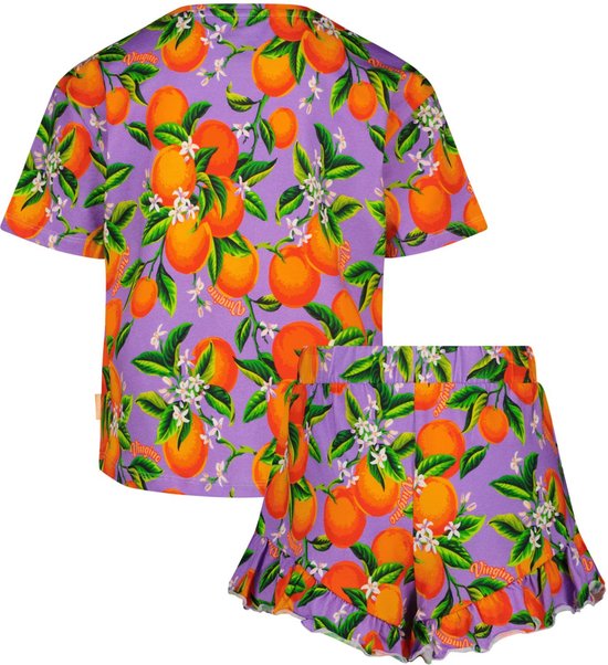 Vingino Pyjama Waranda Filles Pyjama Set - Wave lilas - Taille XXL