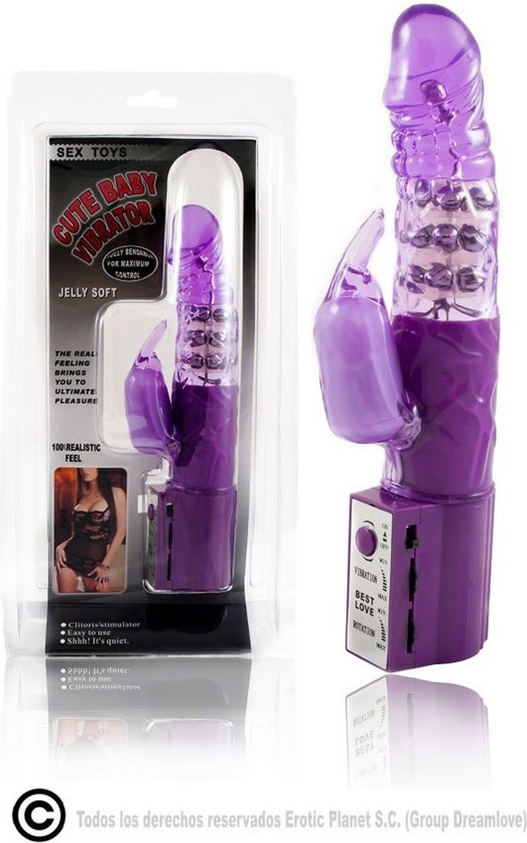 Goedkoopste BAILE - LILAC RABBIT ROTATOR SUPERSTIMULATOR