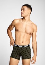 PUMA ACCESSOIRES - puma men everyday aop print boxer 2 - Bruin-Multicolour