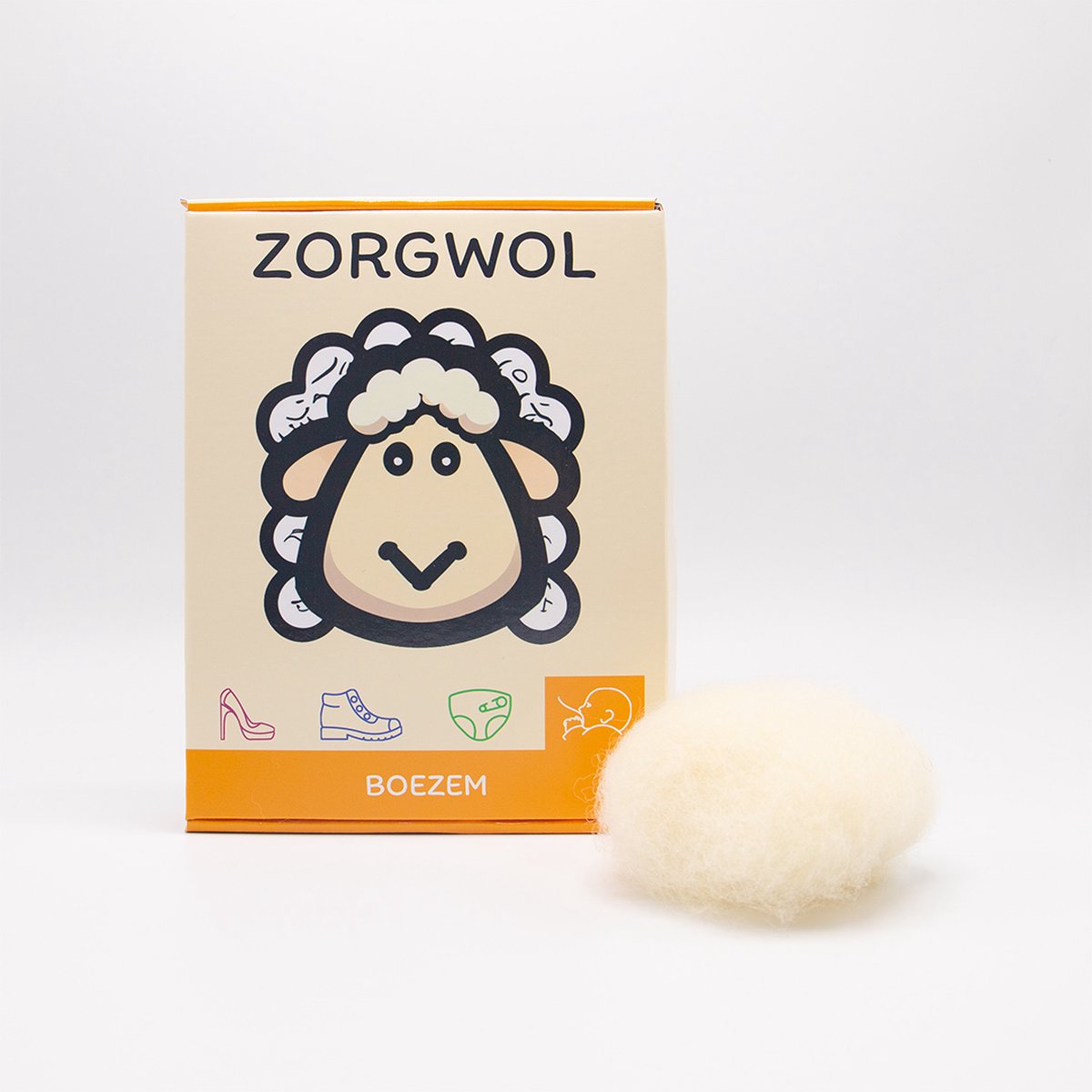 Goedkoopste Zorgwol Boezem - Tepelzalf - Lanoline tepelcreme - Tepelhoedje - Borstcompressen - 10 gram