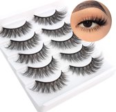 Glowing win - Faux Wimpers - 5 paires - 3D - Flexible - Aspect naturel