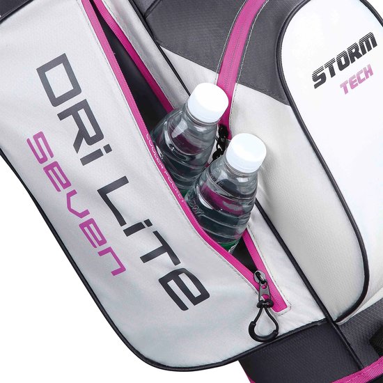 Big Max Dri Lite Seven - Waterdichte Golftas - Standbag - Wit van Big Max — afbeelding 4