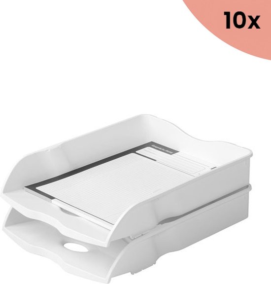 brievenbak HAN A4 Standaard plastic wit