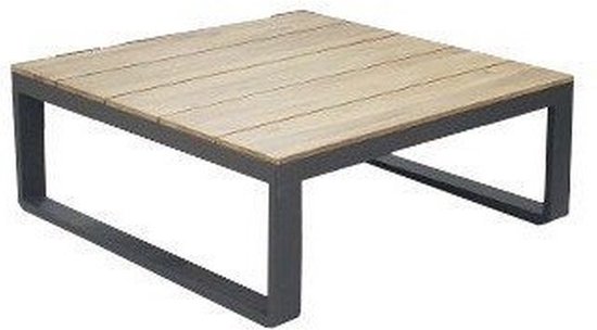 Faro moduliare lounge tuintafel 80x80xH32 cm aluminium acacia