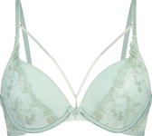 Hunkemöller Voorgevormde push-up beugel bh Lillia Groen C70