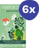 Protège-slips naturels Natracare courbés (6x 30 pièces)