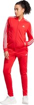 adidas Sportswear Essentials 3-Stripes Trainingspak - Dames - Rood- XL