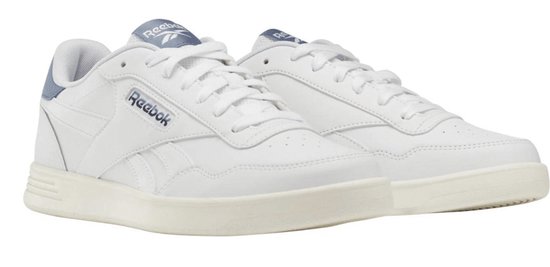 Reebok Heren Sneaker Court Advance Wit/Blus WIT