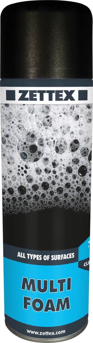 Zettex Multi Foam Reiniger – Universeel – 500 ml - Transparant