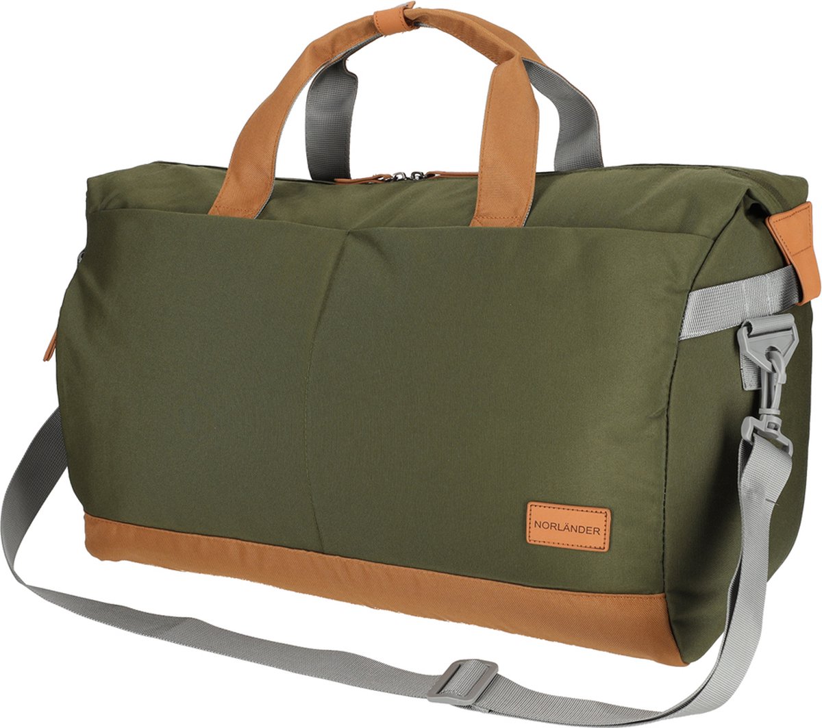 Nörlander Weekendtas Austin 37.5L - Reistas - 48 x 26 x 30 cm - Groen
