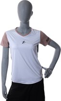 PUNTAZO Padel T-shirt Dames Sportshirt XXL bruin Korte mouw