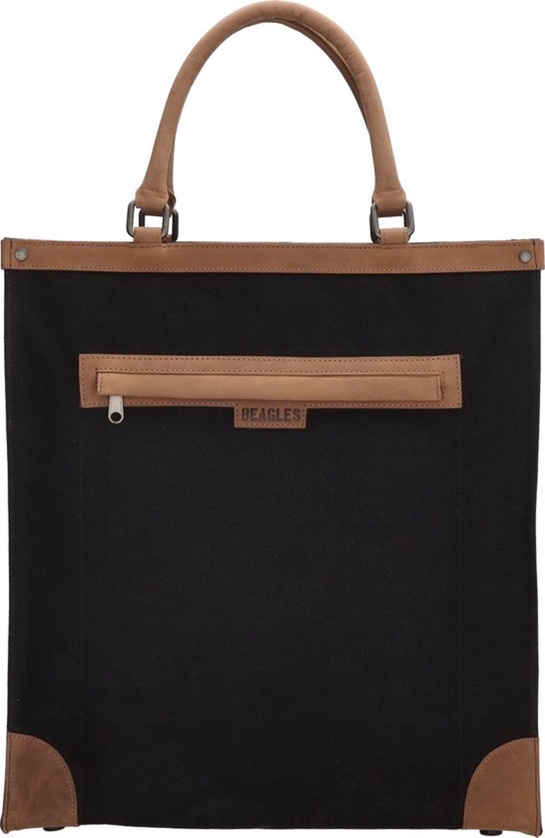 Beagles Shop & Go Boodschappentas - Zwart