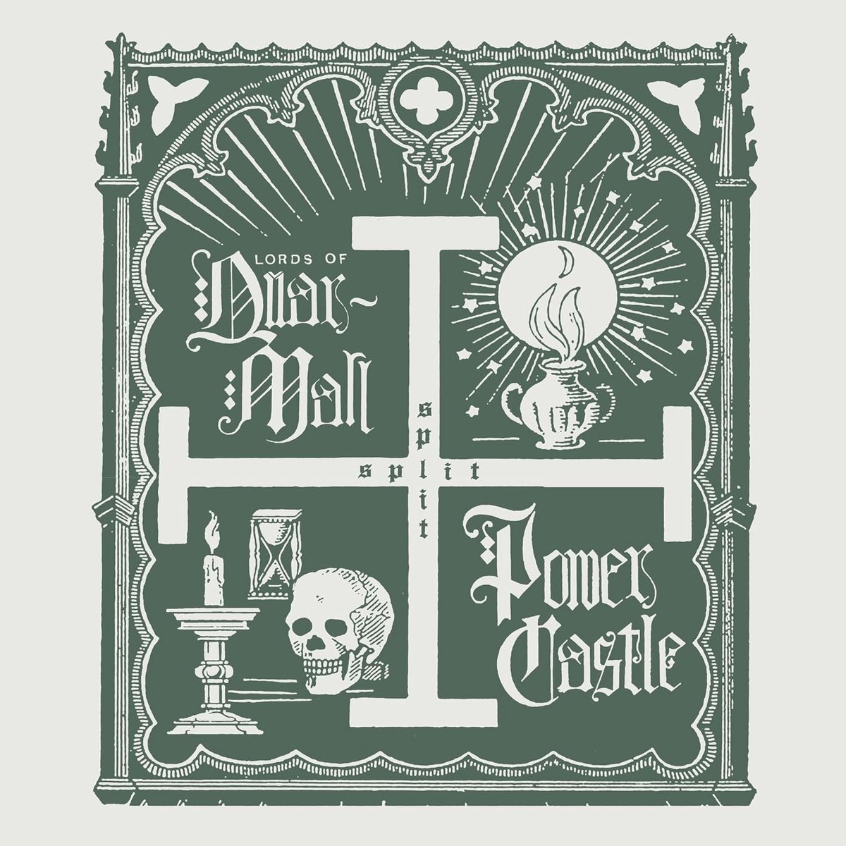 Lords Of Quarmall & Power Castle - Split (LP)