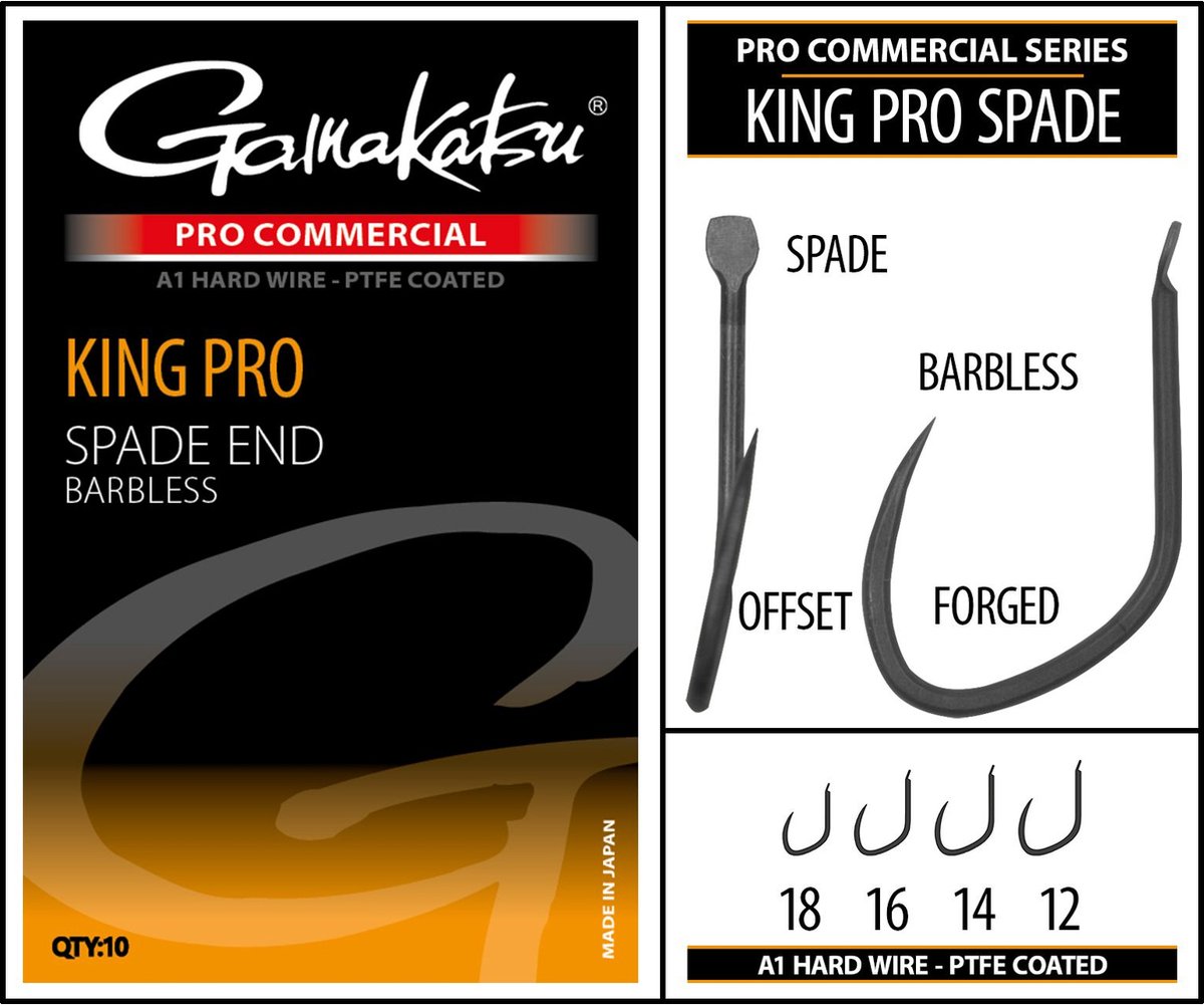 PRO-C King PRO Spade A1 PTFE BL Grey
