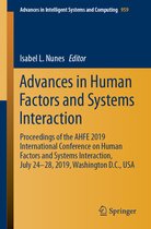 Advances in Intelligent Systems and Computing- Advances in Human Factors and Systems Interaction
