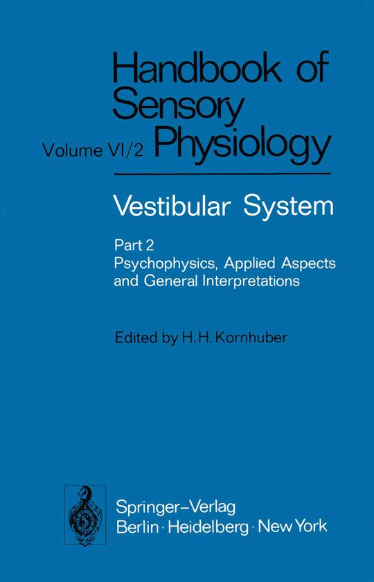 Vestibular System - cover