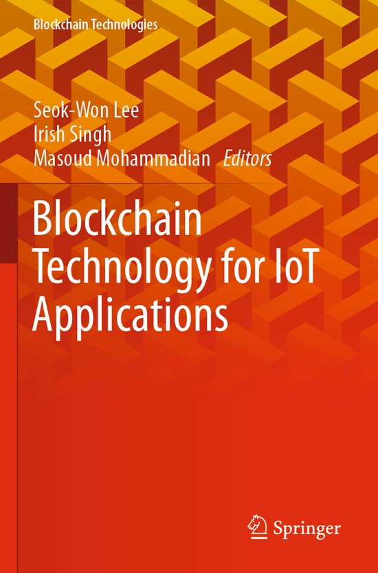 Blockchain Technology for IoT Applications - cover