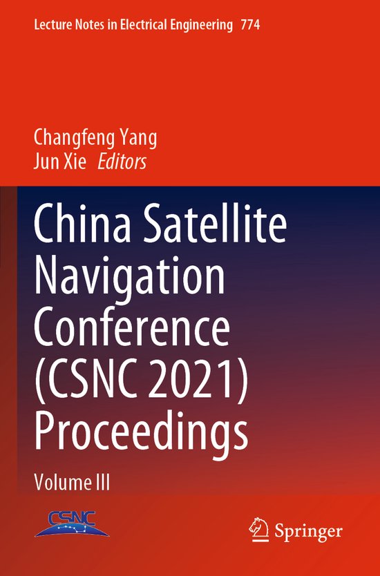 China Satellite Navigation Conference CSNC 2021 Proceedings - cover