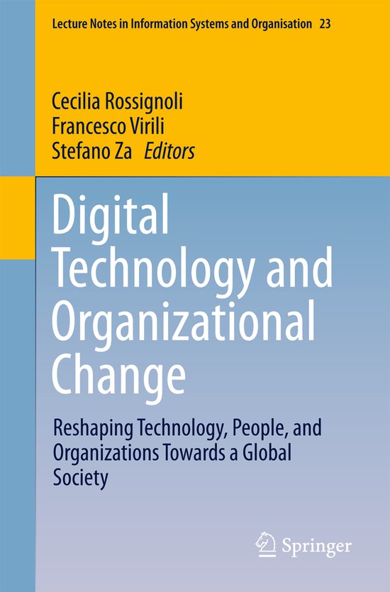 Digital Technology and Organizational Change - cover