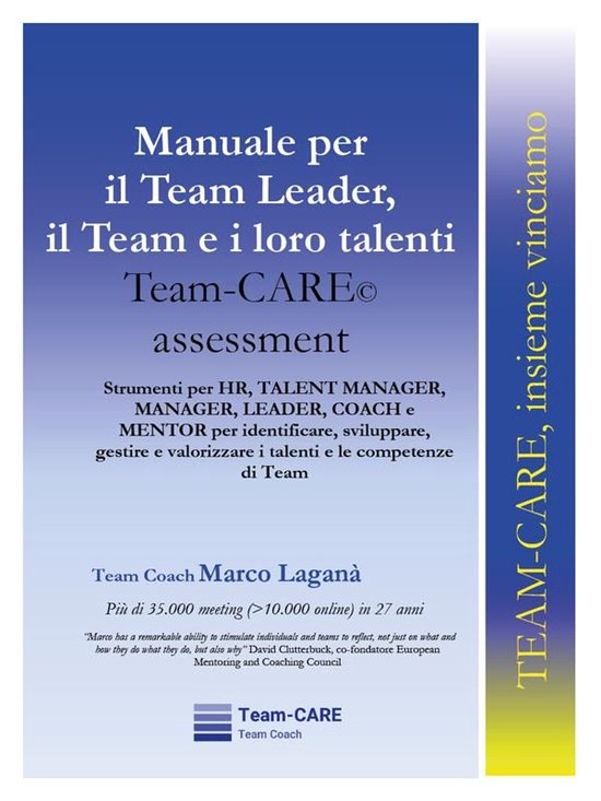 Manuale per il Team Leader, il Team e i loro talenti: Team-C ... - cover