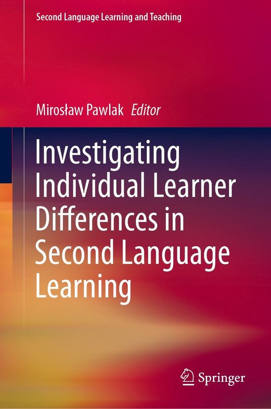 Education (R0) - Investigating Individual Learner Difference ... - cover
