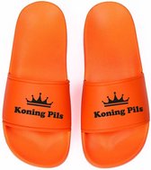 Slippers king lager orange 42