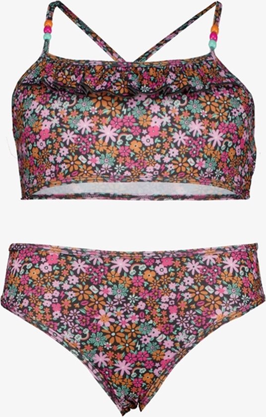 Osaga meisjes bikini met bloemenprint - Roze - Maat 164