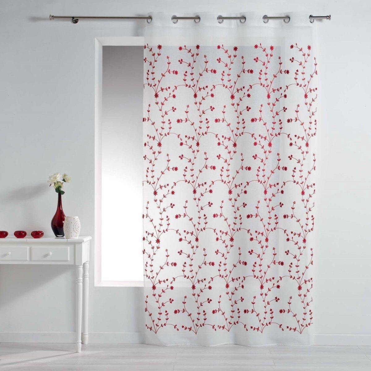 Douceur d'intérieur Ringgordijn PETIT FLEUR, 140 x 240 cm