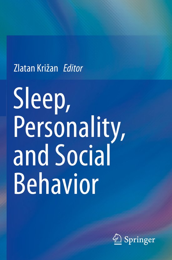 Sleep, Personality, and Social Behavior - cover