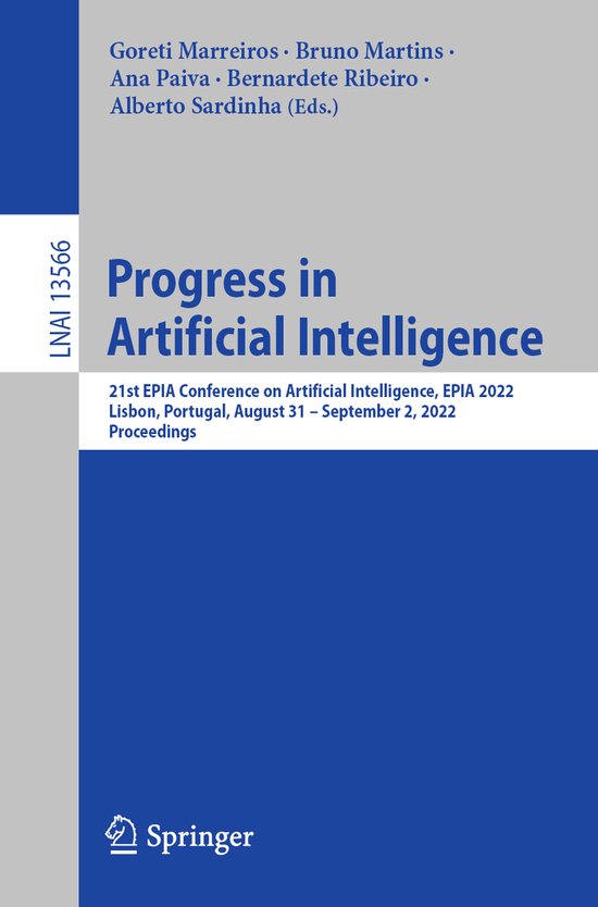 Lecture Notes in Computer Science13566- Progress in Artifici ... - cover