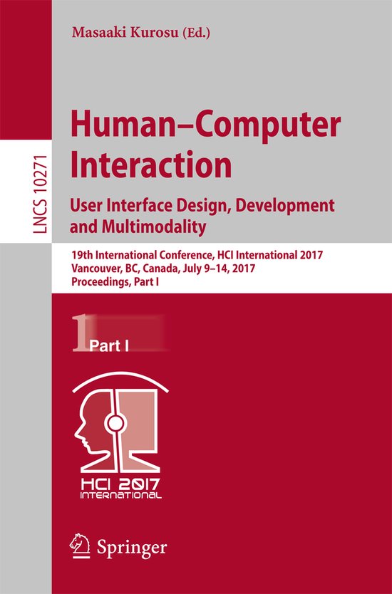 Human-Computer Interaction. User Interface Design, Developme ... - cover