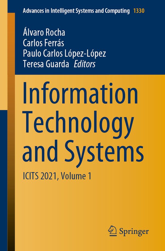 Information Technology and Systems - cover